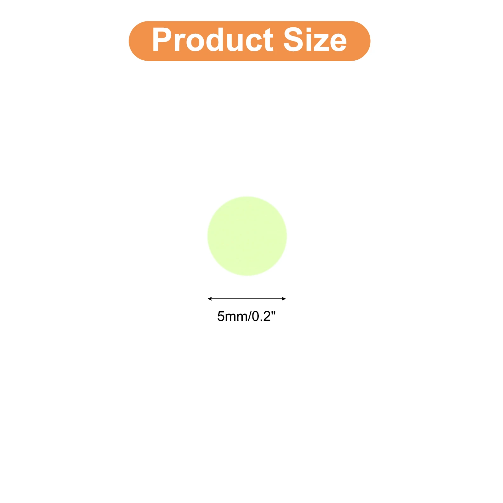 Glow in the Dark Dot Stickers Glow Dot Wall Decals 336 Dots/522 Dots