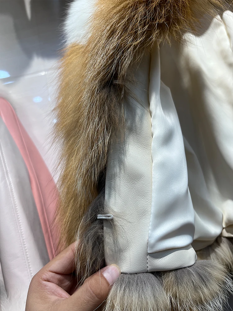 ジャケット・アウター ANOUSSO E. NAZOS Karakulrum Fox Fur Coat Fox Fur | Shopifur