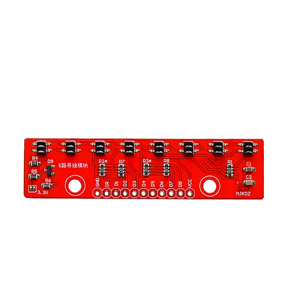 1-10PCS 8-Channels Infrared Line Tracking Sensor Module – Digital Output for Arduino Smart Car Robot DIY Projects image 7