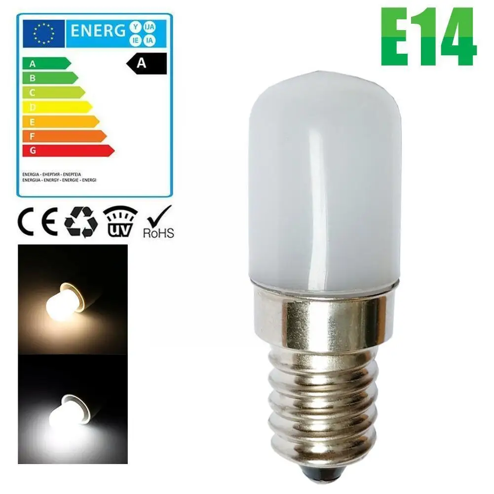 

2W E14 LED Fridge Light Bulb Refrigerator Corn Bulb LED White/Warm Replace White Light Lamp AC Halogen 220V SMD2835 I5D3