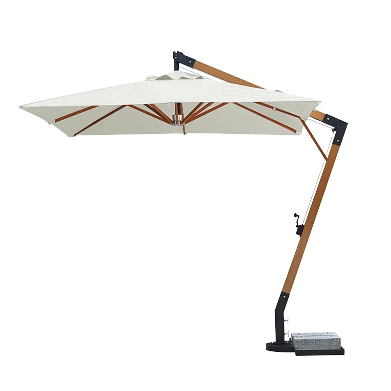 

Outdoor sunshade courtyard umbrella outdoor stall big sun umbrella villa terrace garden layout