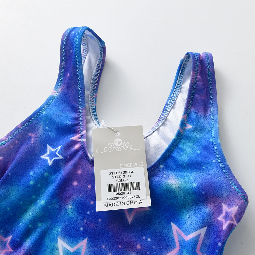 DXTON قطعة واحدة الفتيات المايوه الصيف الصغار بحر...