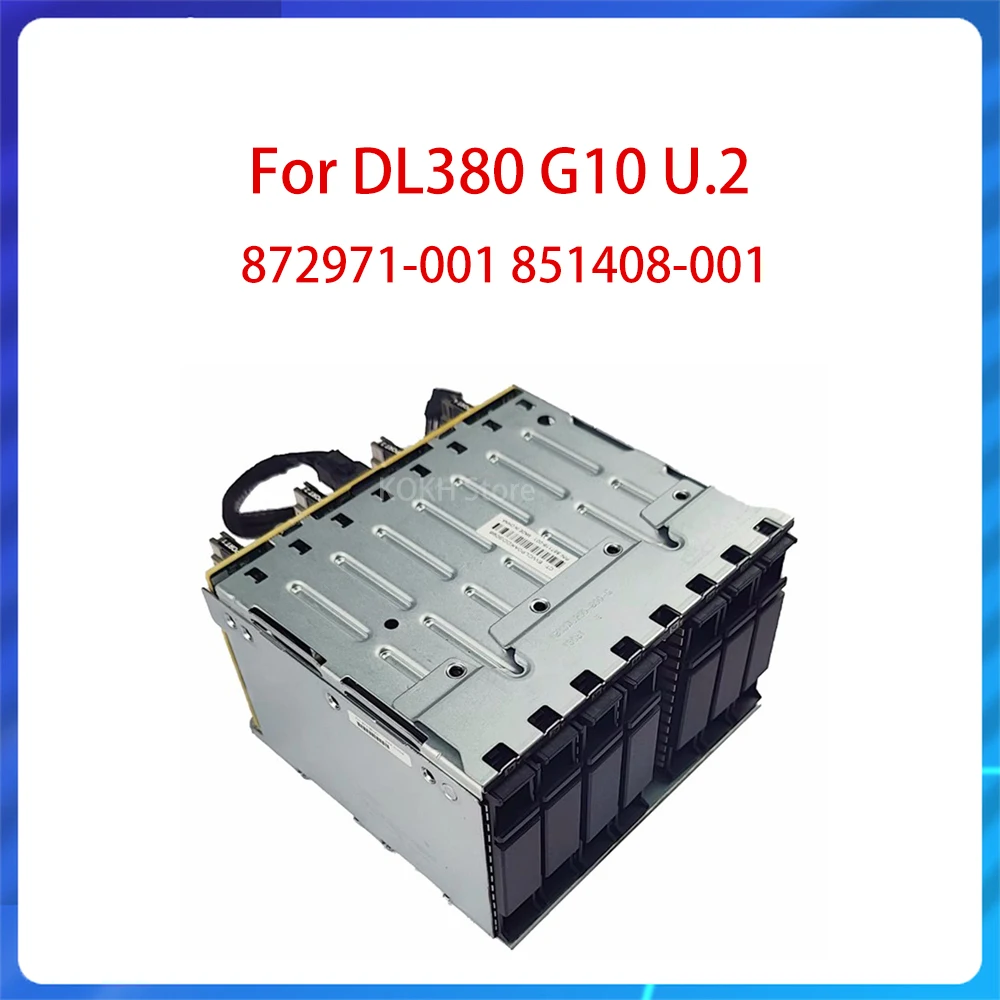 Original for DL380 G10 Gen10 U.2 Expansion Kit 872971-001 851408-001 Backplane Cage Expansion Card NVME Expansion Card Cable