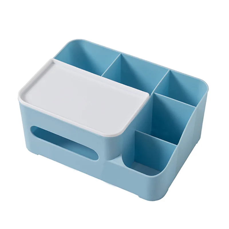 Nordic Multi-function Tissue Box Remote Control Storage Box