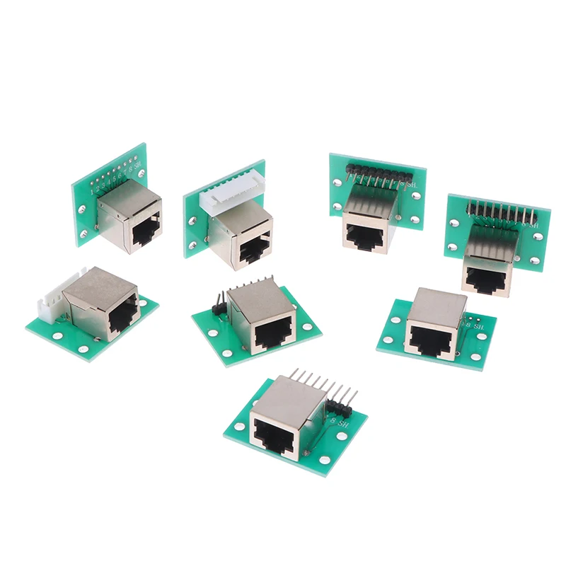 네트워크 인터페이스, 브레이크아웃 보드, 핀 헤더, RJ45 어댑터 보드, XH2.54 모듈러 이더넷 커넥터 어댑터, 1PC