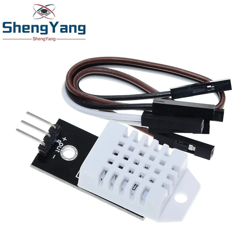 โมดูลเซ็นเซอร์วัดอุณหภูมิและความชื้น DHT22 สำหรับ Arduino