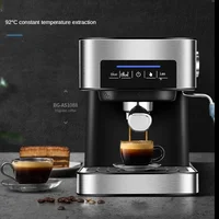 Zzuom Coffee Machine Home Italian Coffee Maker 20bar Semi Automatic Espresso Coffee Maker Steam Milk Frother Electric Espresso 1
