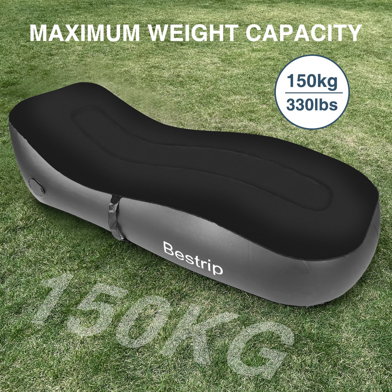 Auto Inflatable Couch Air Mattress Sofa Bed with Portable Air Pump
