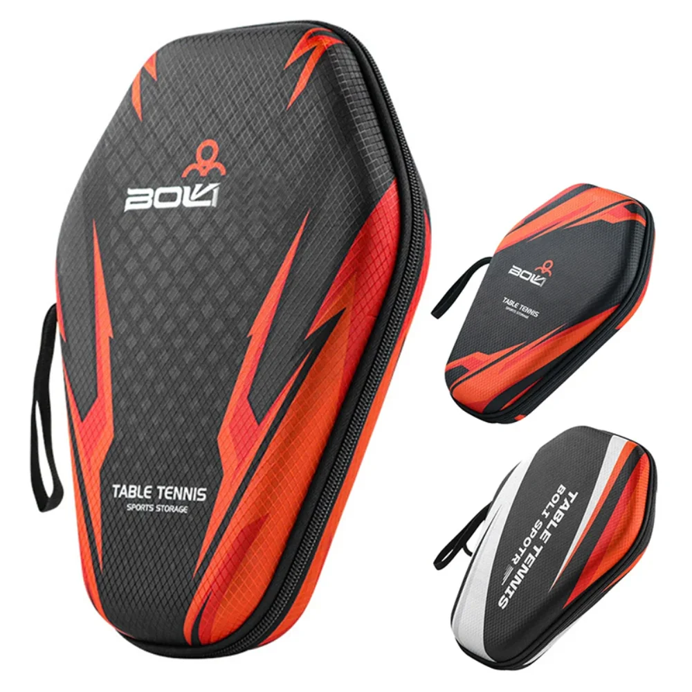 Table tennis racket bag 1pcs EVA hard shell waterproof dustproof with hand strap
