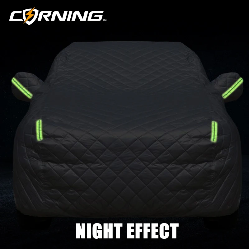 Cawanerl Thicken Cotton Car Cover Sun Snow Rain Protect Waterproof Cover  For Kia Cerato Soul Optima ceed K9 Picanto Rondo Venga - AliExpress