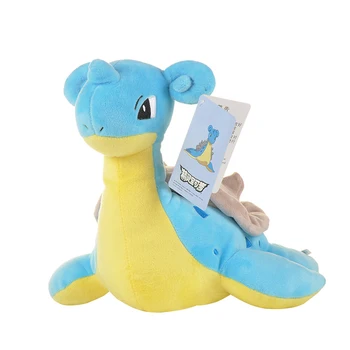 Kawaii Pokemon Lapras Stuffed Toys Cartoon Cute Water Sprit Plush Dolls Throw Pillow Birthday Gift  For Kids Friends Boys 5