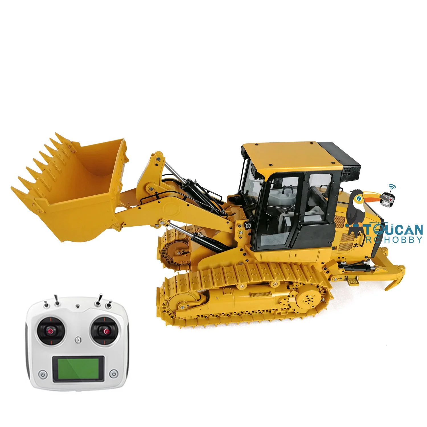JDM 188 1/14 Metal Tracked Hydraulic RC Loader CAT 963D Assembled Truck Yellow Model Birthday Gifts for Alduts TH20009-SMT8 1 JDM 188 1/14 Metal Tracked Hydraulic RC Loader CAT 963D Assembled Truck Yellow Model Birthday Gifts for Alduts TH20009-SMT8 1