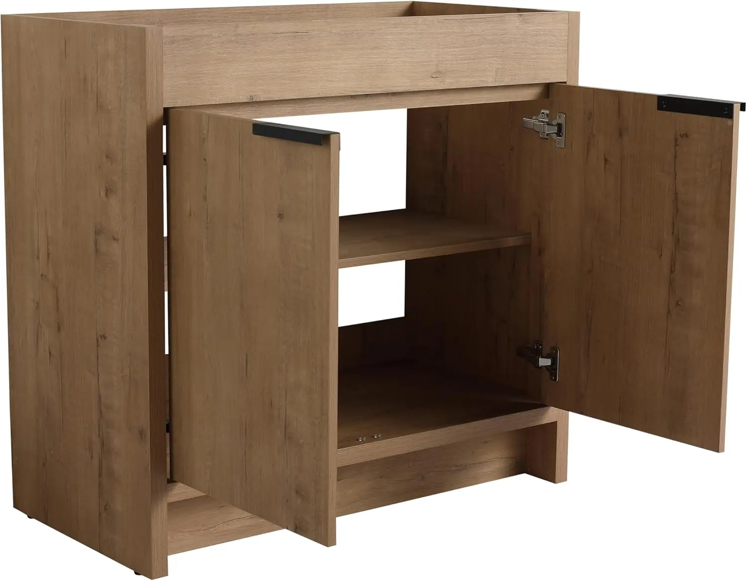 36-Inch Bathroom Vanity with Sink Mid-Century Bathroom Vanities with Top Basin Floor Wood Bathroom Sink Cabinet 5