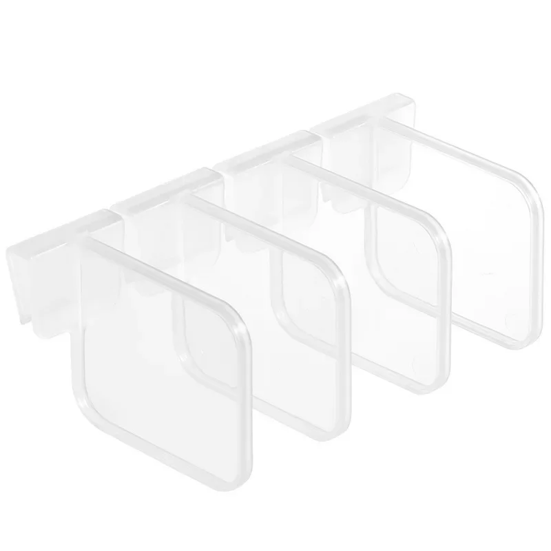 Kitchen Items Separate Storage Bathroom Accessories Kitchenware Shelf Partition Plastic Home Refrigerator Organizer Adjustable