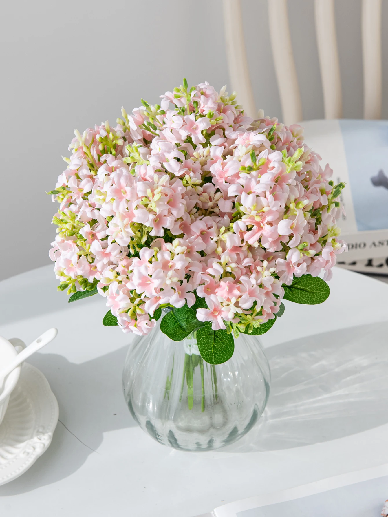 Künstliche Blumen Seide Hyazinthe Heißer Verkauf Weihnachten Hause Tisch Vasen Kranz Garten Bonsai Hochzeit Festival Party Decor DIY Geschenke – Detail 8