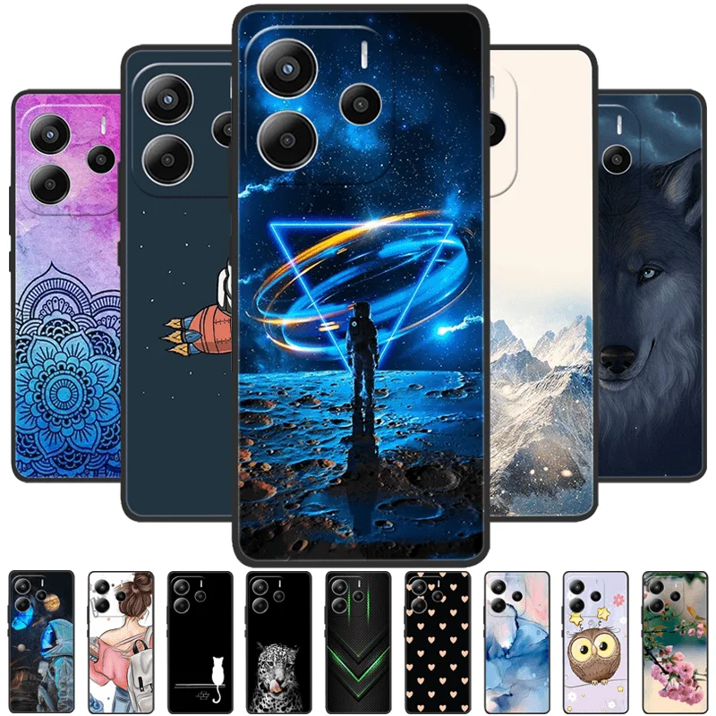 Animal Silicone Soft TPU Shockproof Phone Case Bumper Cover
