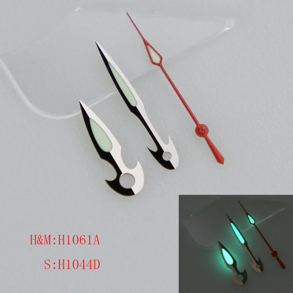 Fish Design Super C3 Green Luminous Fit NH34 35 36 38 70 Automatic Movement SKX007 Mods Watch Hands 1061 watch face accessories,watch dial accessories