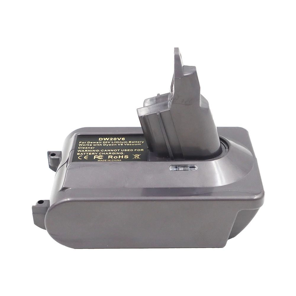 Adattatore Bps18V6 Mt18V6 Mil18V6 Dw20V6 Bos18V6 Per Makita Per Milwaukee Per Dewalt Per Bosch Per Batteria Blackdecker Per Dyson V6