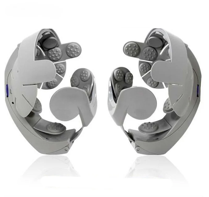 NEW Electric Head Massager Helmet Scalp Brain Relaxation Vibration Acupoint Health Scalp Massage Machine
