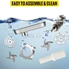 Fully Automatic Electric Meat Grinder Multifunctional Commercial Chicken Fish Bone Beef Grinder 5