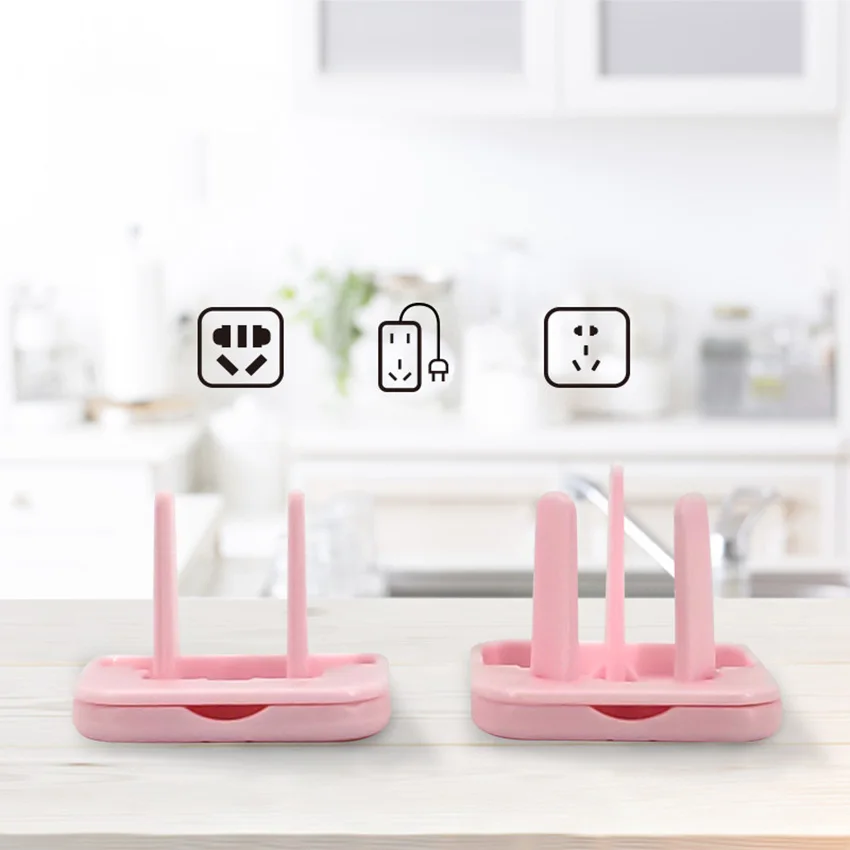 Two-pin Socket Holes Baby Anti-electric Shock Protection Cover Child Switch Socket Electrical Safety Plug Guard Protector Shield