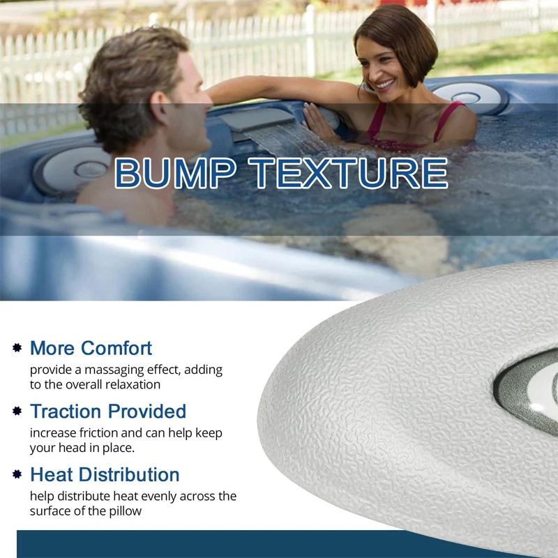 2472-826 for Jacuzzi J-300 Series Hot Tubs Oval Pillow Insert + Back Mount - 4PCS