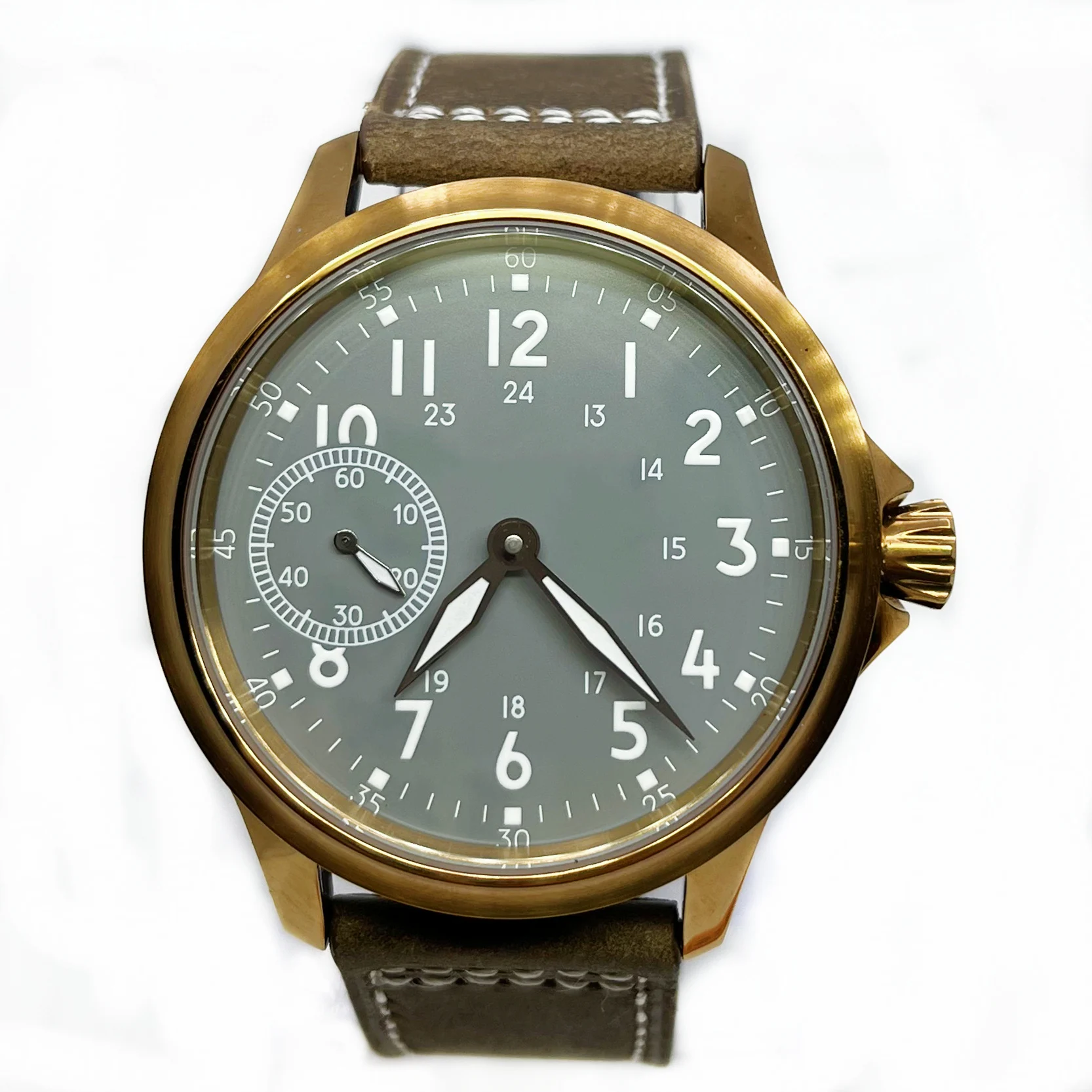

44M Men's Watch Seagull ST36 Winding Mechanical Movement Sapphire Glass 316L Stainless Steel Case Fashion Luminous