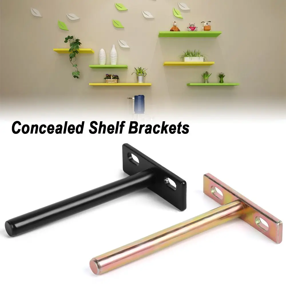 Wall Mount Shelf Storage Shelf Invisible Floating Metal Brackets Heavy Duty Concealed Hidden Support Furniture Hardware shelf support,folding shelf bracket,shelf bracket