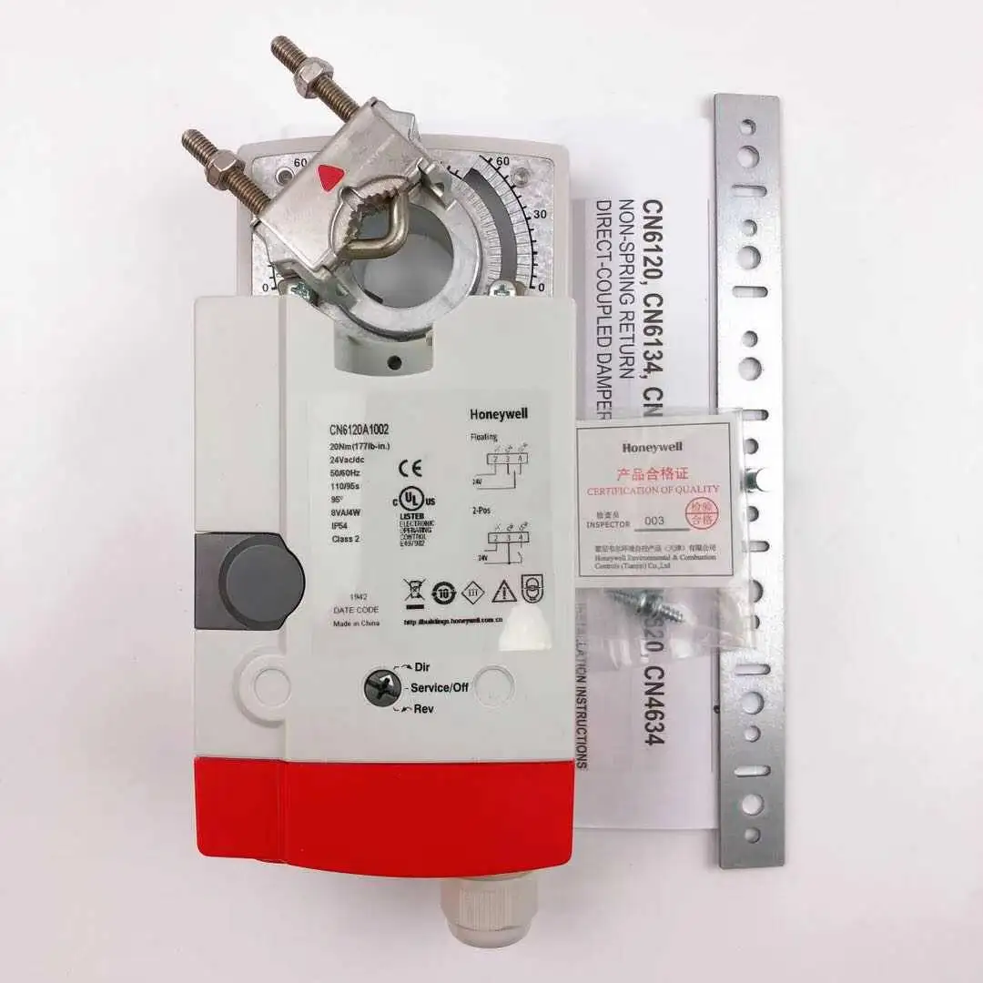 

Honeywell CN Series CN4605A1001 CN6110A1003 CN7220A2007 Air Valve Actuator