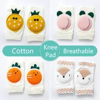 Cartoon Baby Knee Pads Anti Slip Mesh Cushion Crawling Protector Cotton Kids Kneecaps Children For Grils Boys Leg Warmers 0-3Y 3