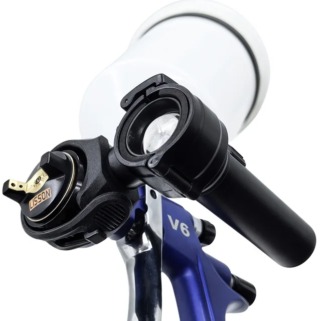 Paint Spray Gun Light with Charger Adjustable LED Ultra Lighting System Universal Auto Paint Gun Light 3