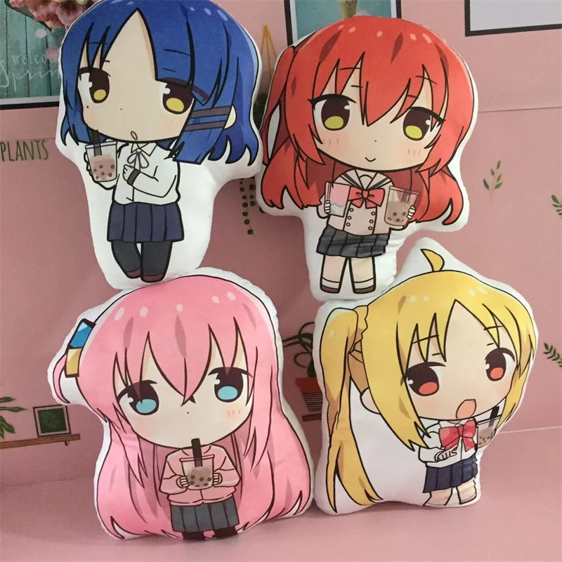 

Плюшевый брелок Bocchi The Rock, 10 см, аниме плюшевая игрушка, плюшевые игрушки, мягкие плюшевые игрушки, подарки для детей, кукла на день рождения