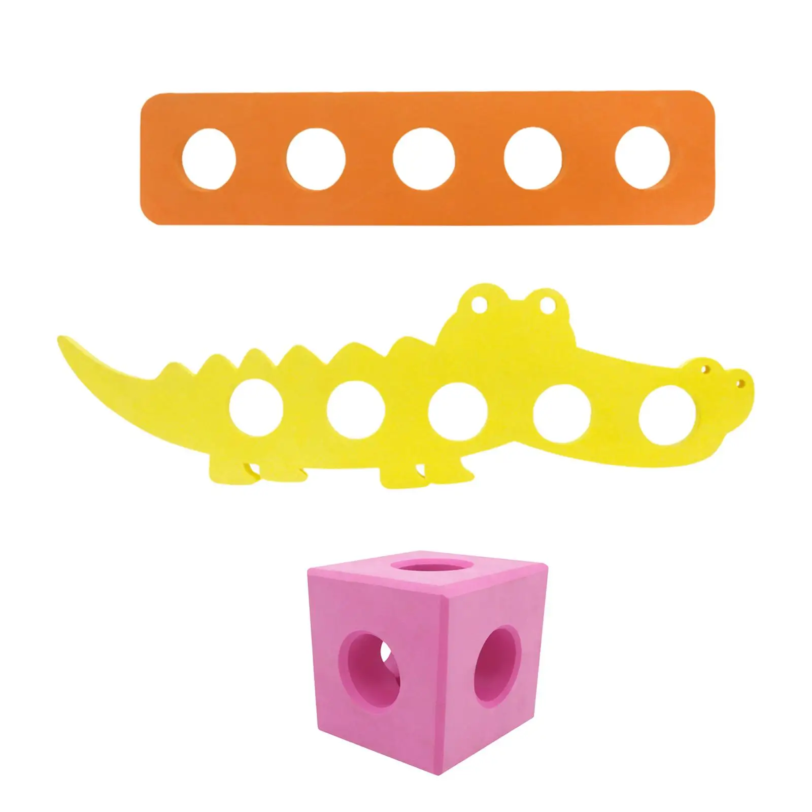 

Pool Connector with Holes Pool Floats Water Toy Hollow Swimming Float Swim Connector for Beach Adults Sports