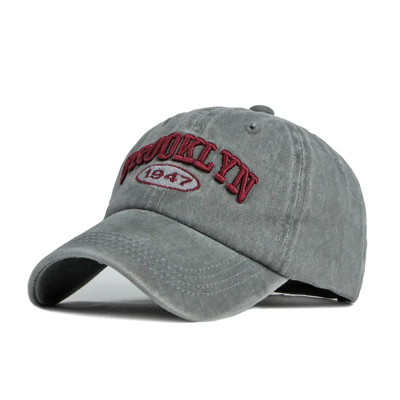 Brooklyn Cotton Embroidered Hip-Hop Baseball Cap
