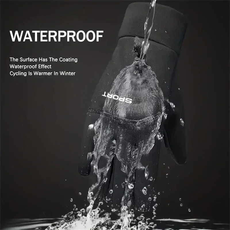 Warm Gloves Touch Screen Windproof Cold-pr