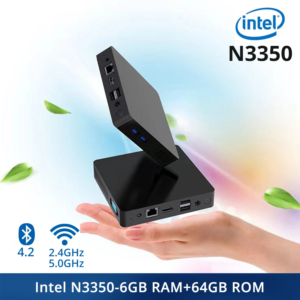 【sososo】パソコン SOYO New M2 Mini PC Intel N4000 CPU 6G RAM 64G ROM VGA USB3