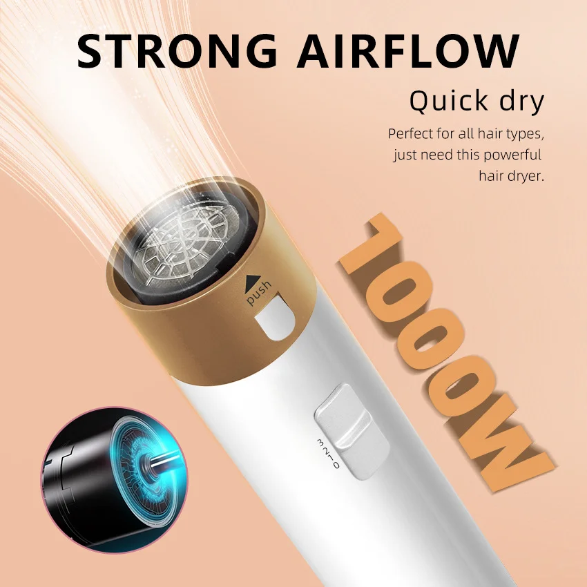 5-in-1 Hair Dryer Styling Equipment Hot Comb Set Professional hair dryer hair tools