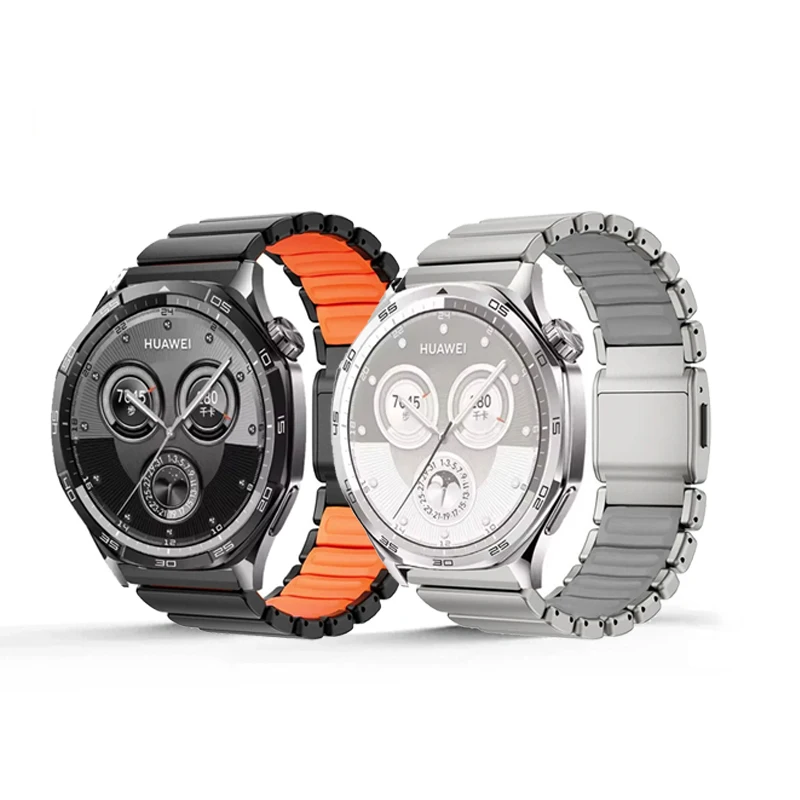 Luxury 22mm Alloy Metal Bracelet Strap