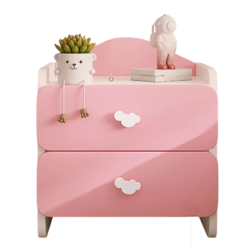 Modern Bedroom Bedside Table Nightstands Minimalist Bedside Table Nightstands Storage Drawers Comodini Children Furniture YY50BT images - 6