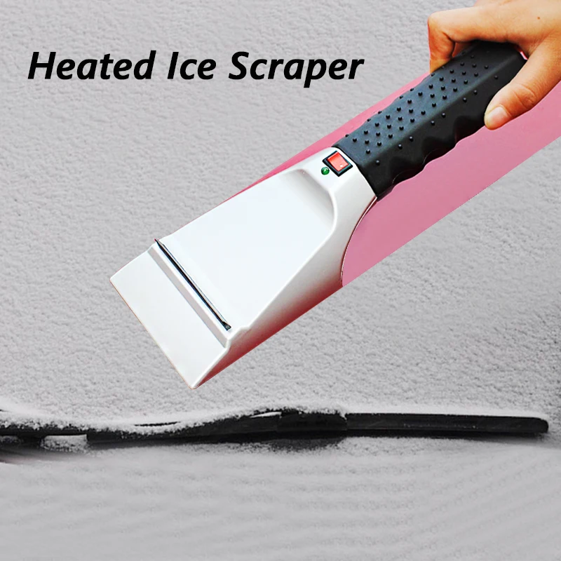 Gratte-glace de voiture, grattoir de neige sans rayures pour voitures,  Pick-Up camions, pare-brise, grattoir de voiture, outil de déneigement -  AliExpress