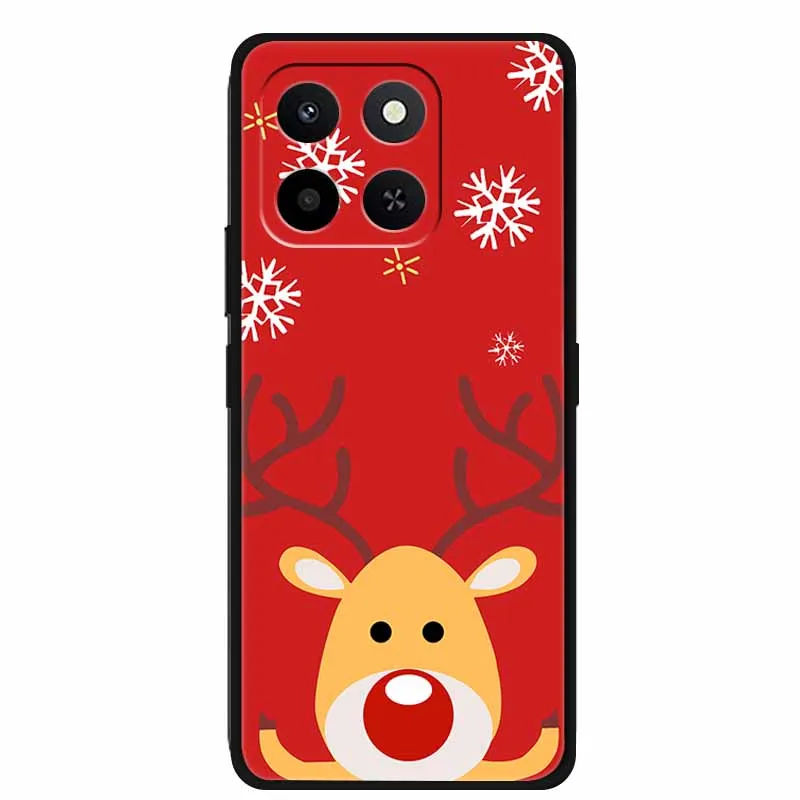 Festive Soft TPU Silicone Christmas Phone Case – Lovely Design