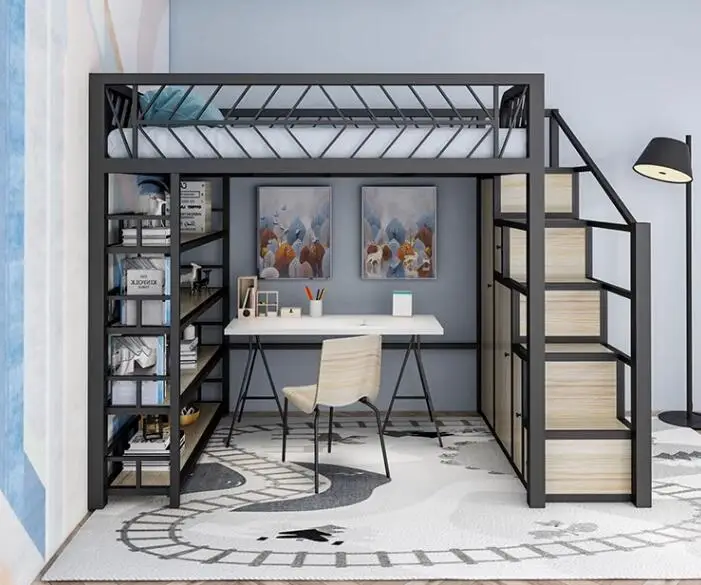 

Multi-functional loft bed small loft bed