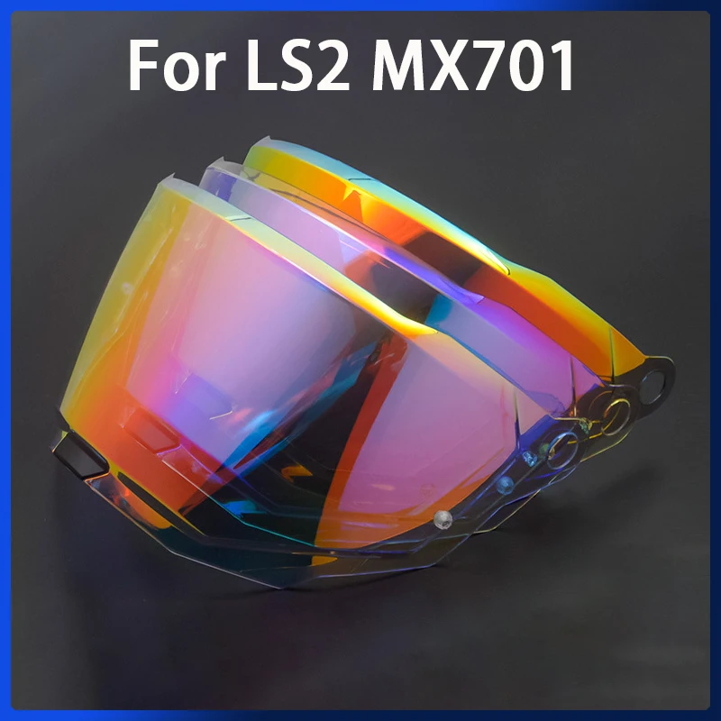 Casco Moto Full Visor Full Face Per Ls2 Mx701 Uv Anti-Scratch Wind Shield Occhiali Visiera Accessori Moto Mx701