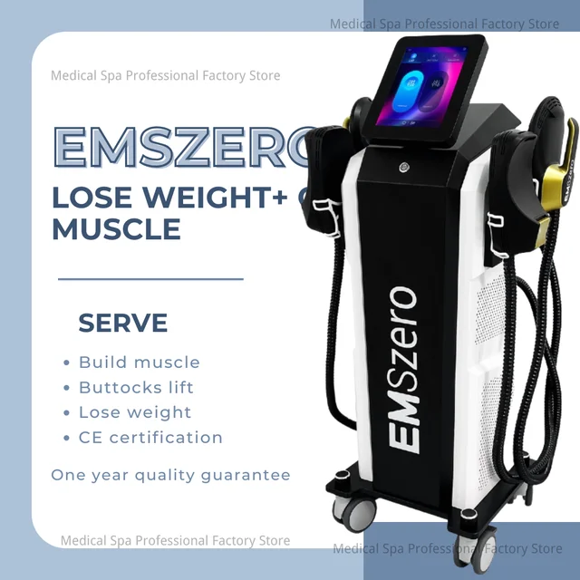 15 Tesla EMS Machine 6500W Muscle Stimulator Body Slimming Emszero Technology Sculpting Salon RF NOVA Abdomel