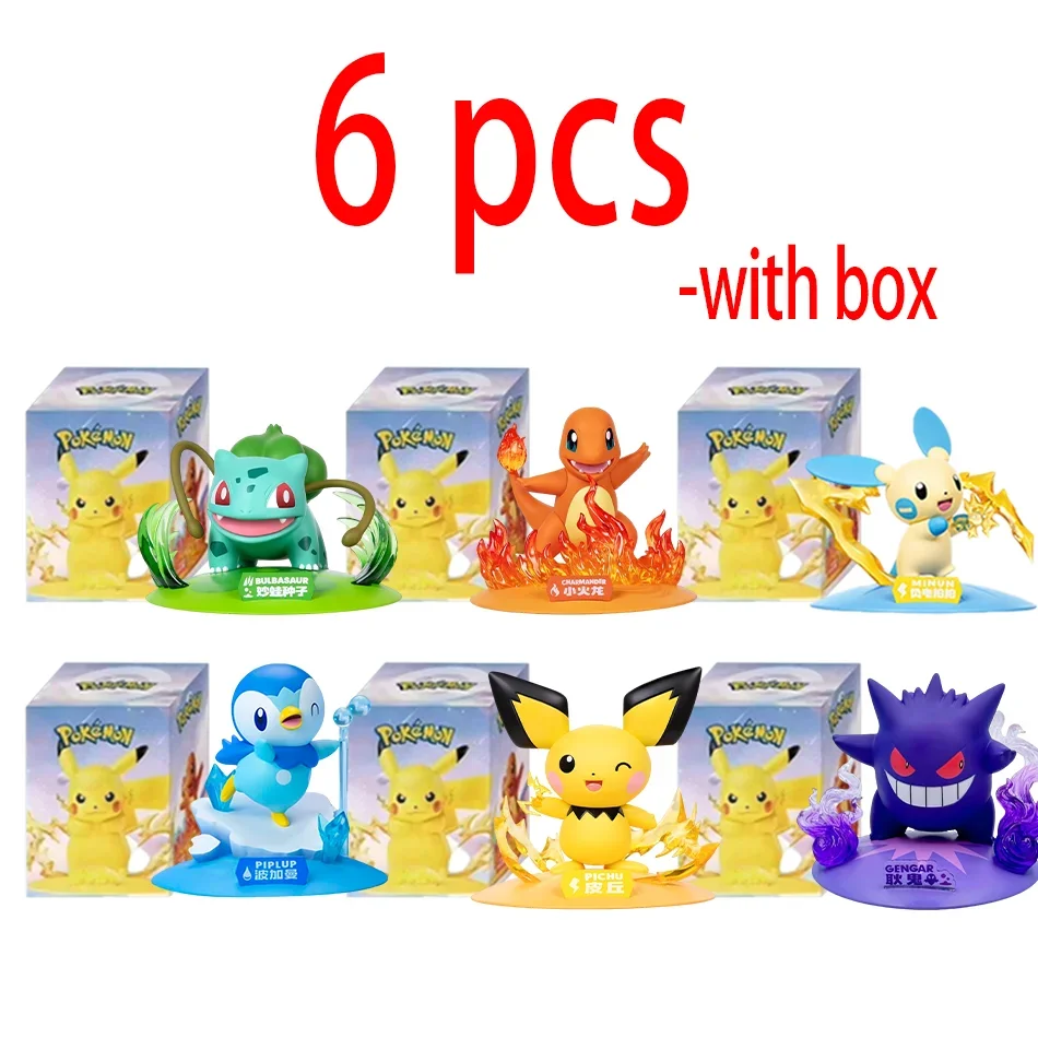 12 Pokémon Actionfiguren Pikachu Blindbox Anime-Modelle Schreibtisch-Dekorationen Pokémon Spielzeug Kindergeburtstagsgeschenke – Detail 28