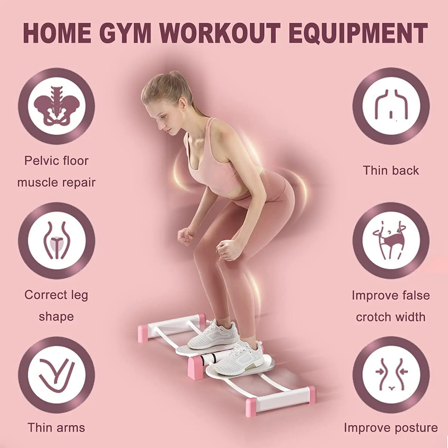 Home Workouts Cardio Trainer Machine,Whole Body, leg,Thighs