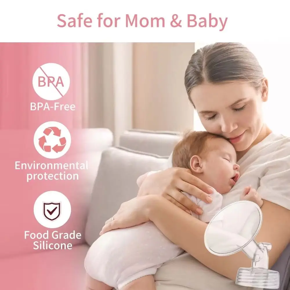 Wide Mouth Breast Pump Accessories Three Way Connector Baby Breastfeeding Accessories Professional Replacement Breastpump Parts