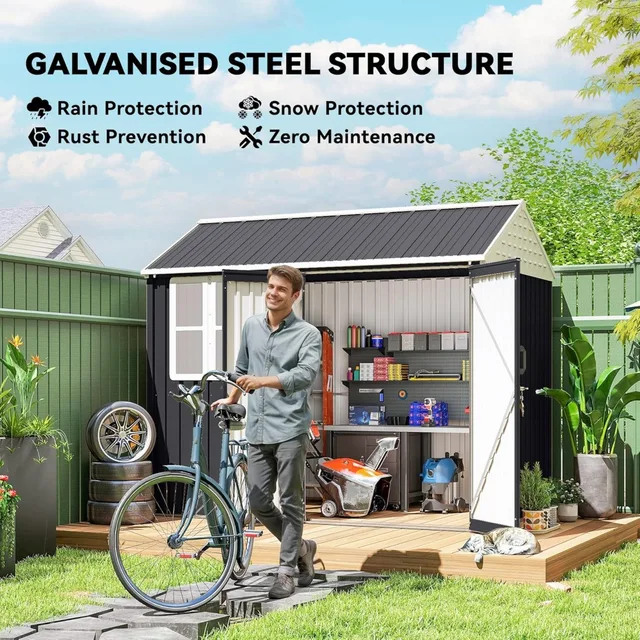 Metal Outdoor Storage Shed 3