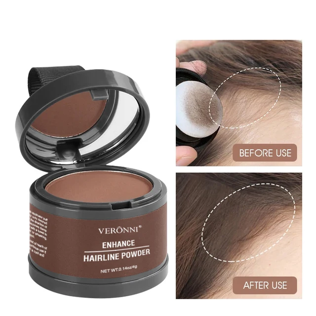 14 Color Hair Line Powder Black Root Up Natural Instant Waterproof Hairline Shadow Concealer Coverage Paint Repair Fill In Hair 1