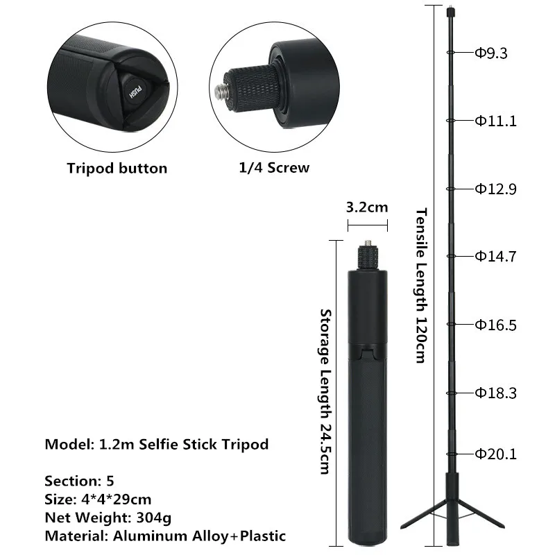 Selfie Stick Tripod